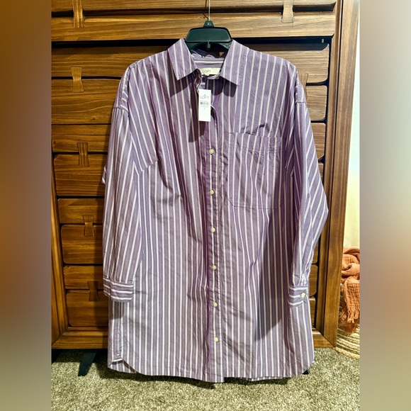 Loft Shirt Dress - Picture 1 of 3